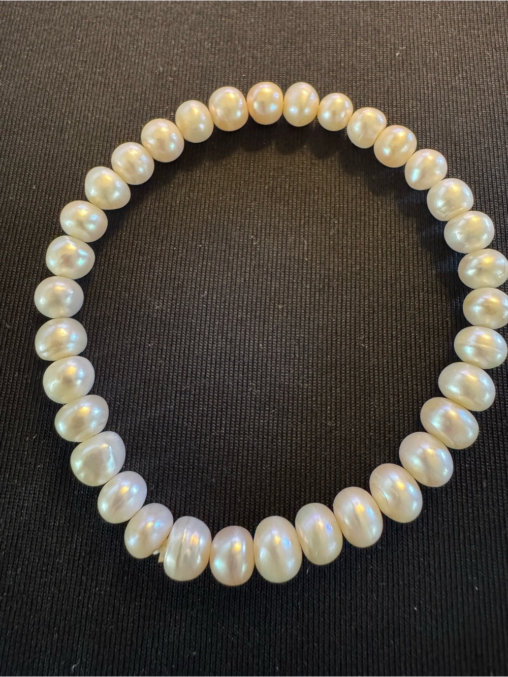 Genuine Freshwater Pearl Stretch Bracelet